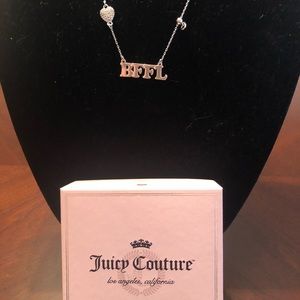 SOLD SOLD JUICY NWT BEST FRIEND FOR LIFE! NECKLACE